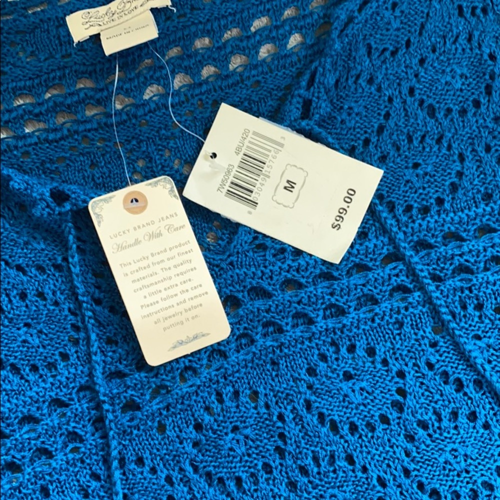 NWTs! Lucky Brand Knit Top - Picture 6 of 8